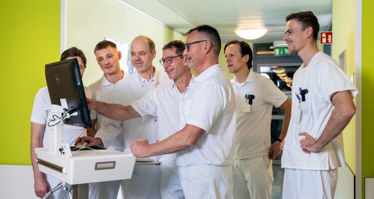 Ärzteteam Visite